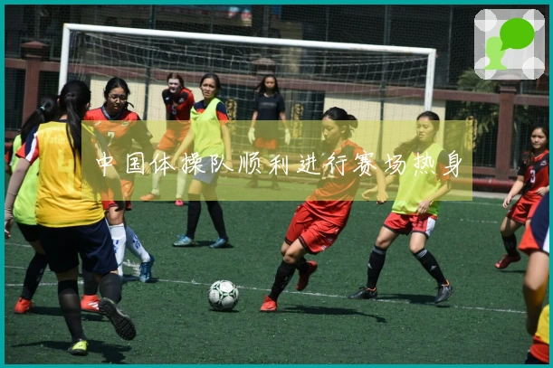 中国体操队顺利进行赛场热身