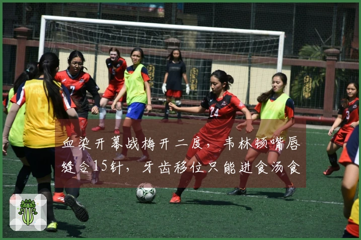 血染开幕战梅开二度，韦林顿嘴唇缝合15针，牙齿移位只能进食汤食